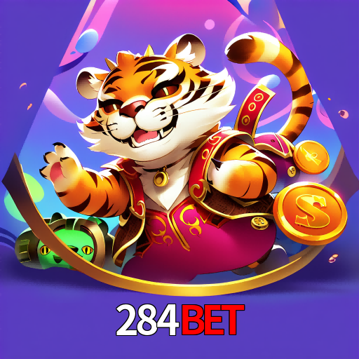 Imagem promocional da 284bet mostrando a plataforma e suas vantagens